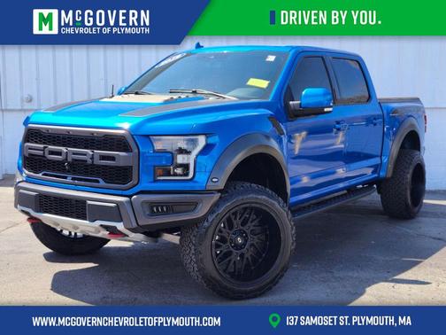Blue 2019 Ford F-150 Raptor