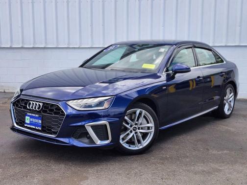 Navarra Blue Metallic 2021 Audi A4 45 S line Premium Plus