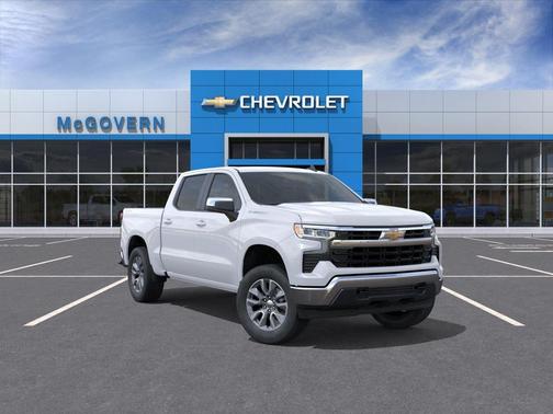 Summit White 2026 Chevrolet Silverado 1500 LT