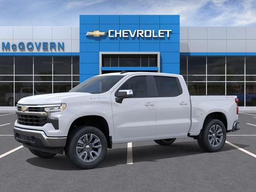Summit White 2026 Chevrolet Silverado 1500 LT