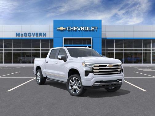 Polar White Tricoat 2026 Chevrolet Silverado 1500 High Country