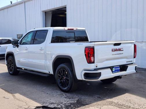 Summit White 2025 GMC Sierra 1500 Elevation