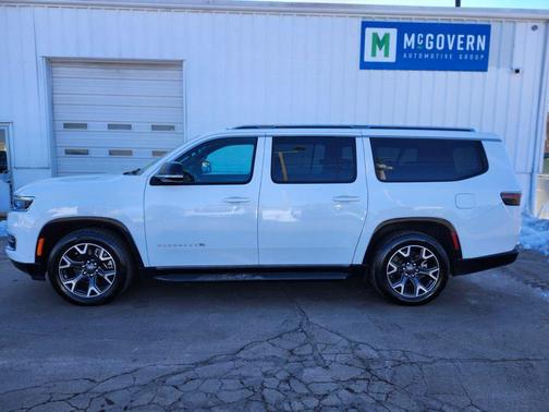 Bright White Clearcoat 2023 Jeep Wagoneer L Series III 4x2