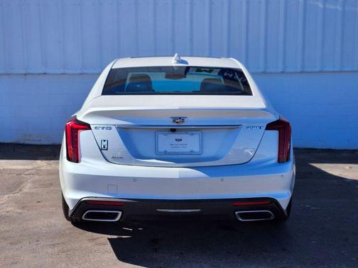 Crystal White Tricoat 2025 Cadillac CT5 Premium Luxury