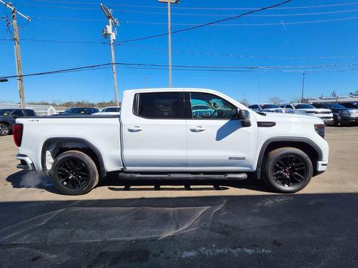 Summit White 2023 GMC Sierra 1500 Elevation