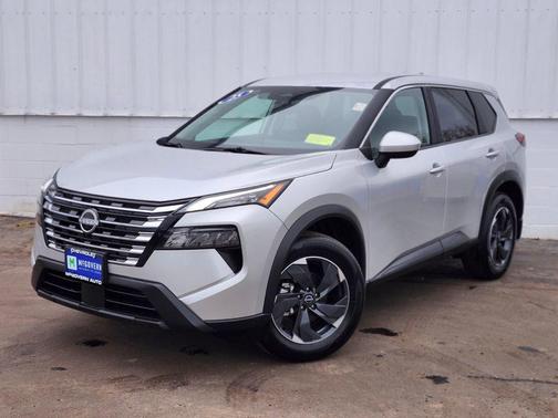 Brilliant Silver Metallic 2025 Nissan Rogue SV