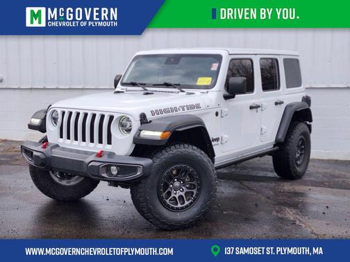 Bright White Clearcoat 2022 Jeep Wrangler Unlimited High Tide 4x4