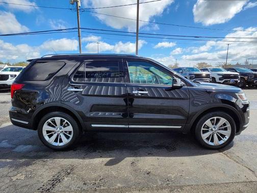 Agate Black Metallic 2019 Ford Explorer Limited