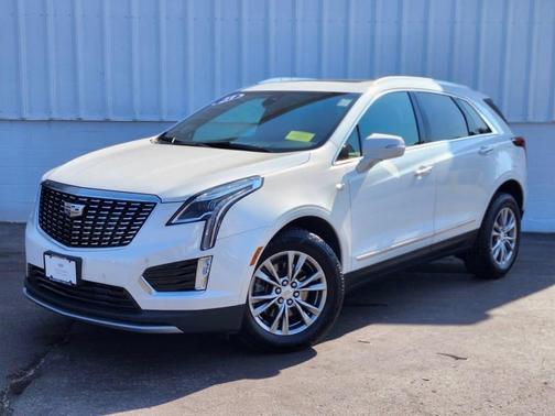 Crystal White Tricoat 2023 Cadillac XT5 Premium Luxury