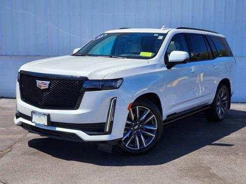Crystal White Tricoat 2023 Cadillac Escalade Sport Platinum