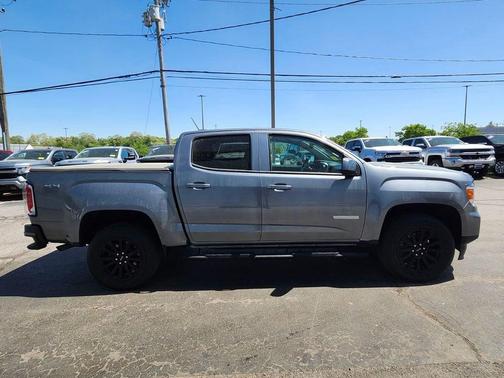 Satin Steel Metallic 2022 GMC Canyon Elevation