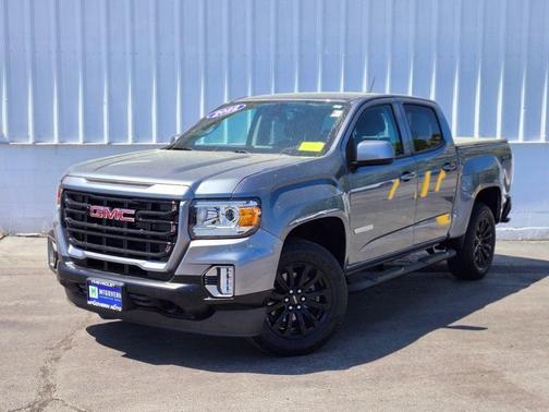 Satin Steel Metallic 2022 GMC Canyon Elevation