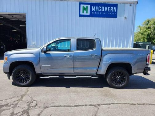 Satin Steel Metallic 2022 GMC Canyon Elevation