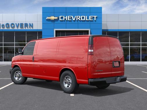 Red Hot 2026 Chevrolet Express 2500 LT
