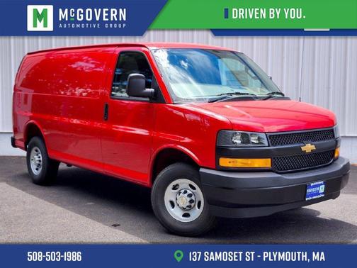 Red Hot 2026 Chevrolet Express 2500 LT