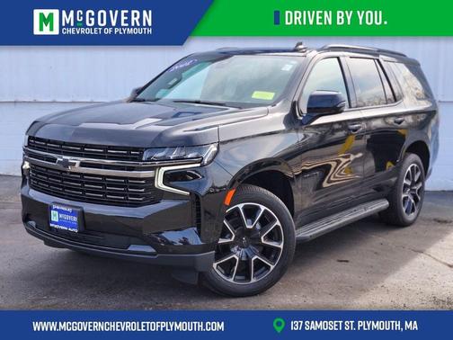 Black 2022 Chevrolet Tahoe 4WD RST