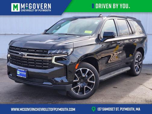 Black 2022 Chevrolet Tahoe 4WD RST