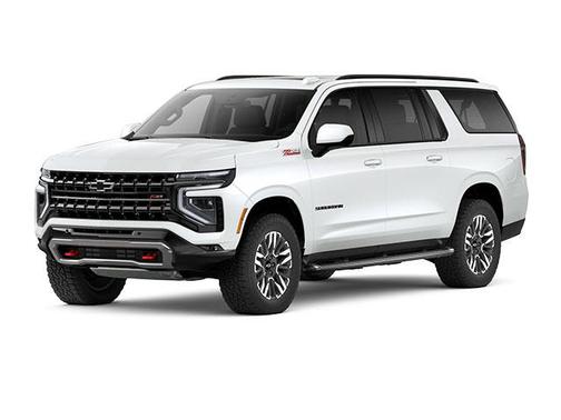 Summit White 2026 Chevrolet Suburban Z71, 4WD