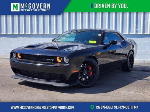 Pitch Black Clearcoat 2019 Dodge Challenger SRT Hellcat