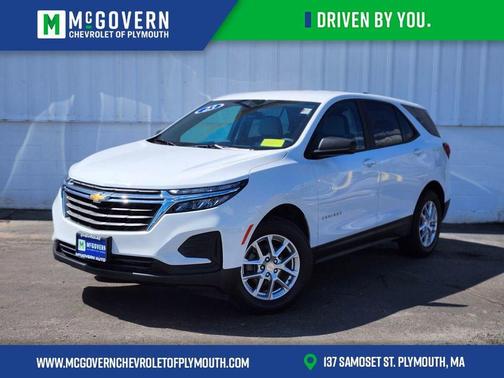 Summit White 2023 Chevrolet Equinox LS
