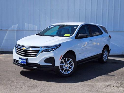 Summit White 2023 Chevrolet Equinox LS