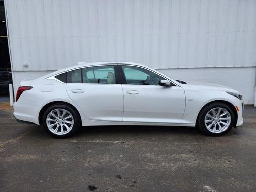 Crystal White Tricoat 2020 Cadillac CT5 Luxury RWD