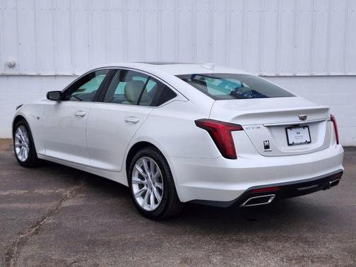 Crystal White Tricoat 2020 Cadillac CT5 Luxury RWD