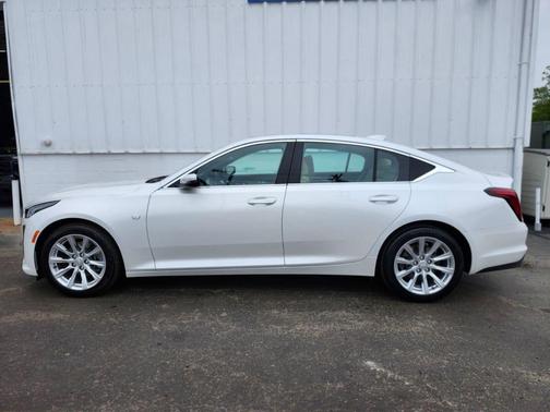 Crystal White Tricoat 2020 Cadillac CT5 Luxury RWD