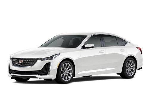 Crystal White Tricoat 2020 Cadillac CT5 Luxury RWD