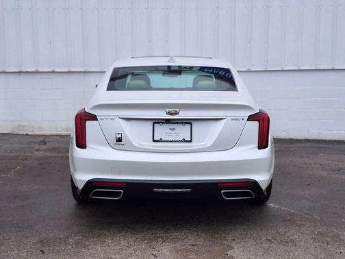Crystal White Tricoat 2020 Cadillac CT5 Luxury RWD