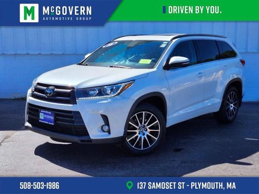 Blizzard Pearl 2018 Toyota Highlander SE