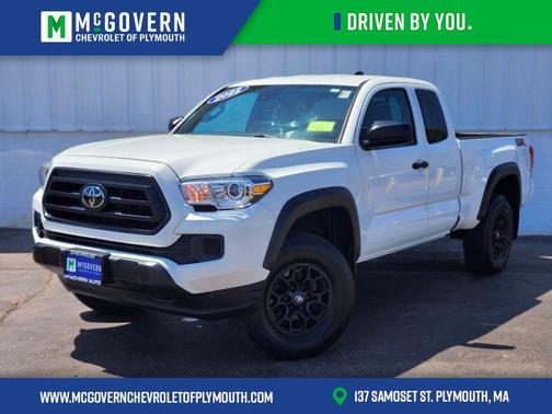 White 2022 Toyota Tacoma SR