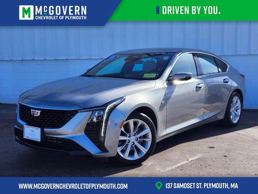 Argent Silver Metallic 2025 Cadillac CT5 Premium Luxury