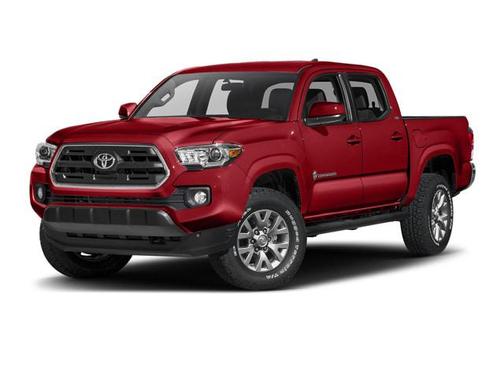 Barcelona Red Metallic 2017 Toyota Tacoma TRD Sport
