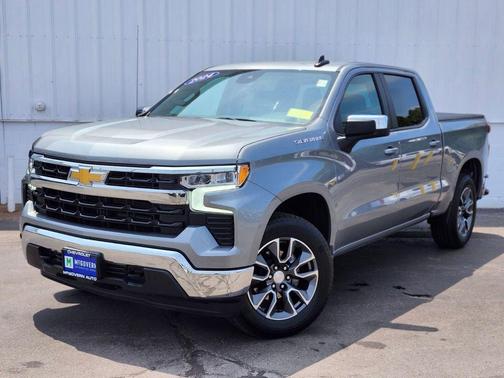 Sterling Gray Metallic 2024 Chevrolet Silverado 1500 LT