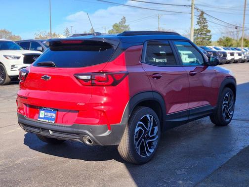 Apex Red 2026 Chevrolet Trailblazer RS
