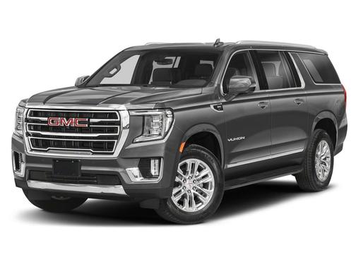 Satin Steel Metallic 2022 GMC Yukon XL SLT