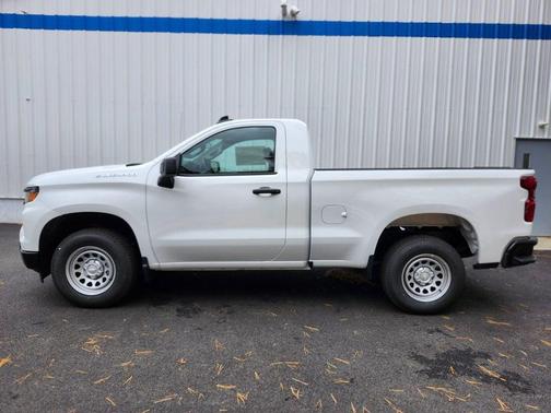 Summit White 2026 Chevrolet Silverado 1500 WT