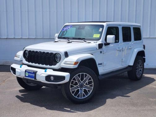 Bright White Clearcoat 2024 Jeep Wrangler 4xe High Altitude