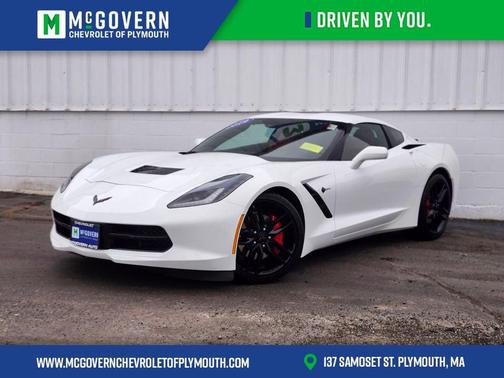Arctic White 2019 Chevrolet Corvette Stingray