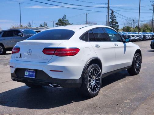 White 2019 Mercedes-Benz GLC 300 4MATIC Coupe