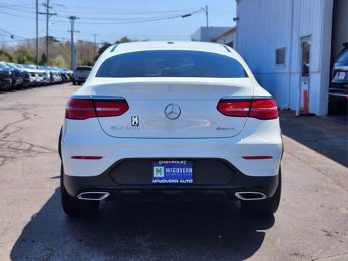 White 2019 Mercedes-Benz GLC 300 4MATIC Coupe