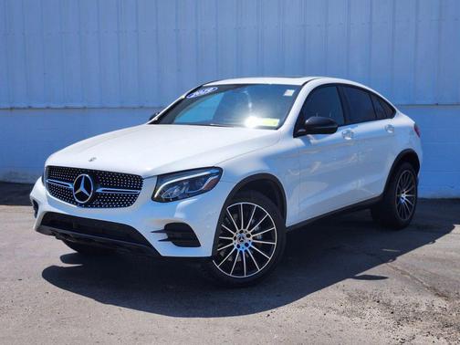 White 2019 Mercedes-Benz GLC 300 4MATIC Coupe