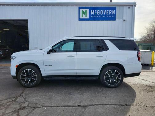 Summit White 2021 Chevrolet Tahoe 4WD RST
