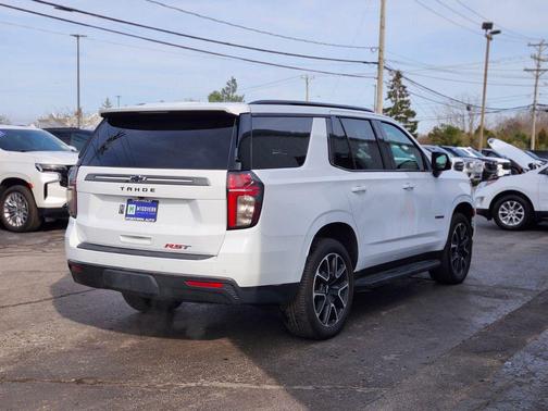 Summit White 2021 Chevrolet Tahoe 4WD RST