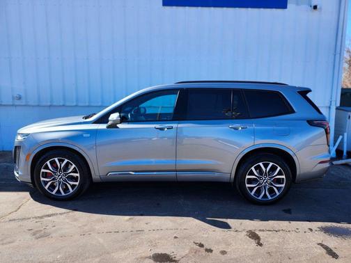 Gray 2024 Cadillac XT6 Sport AWD