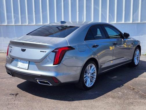 Argent Silver Metallic 2023 Cadillac CT4 Premium Luxury