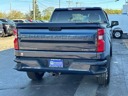 Northsky Blue Metallic 2022 Chevrolet Silverado 1500 Custom