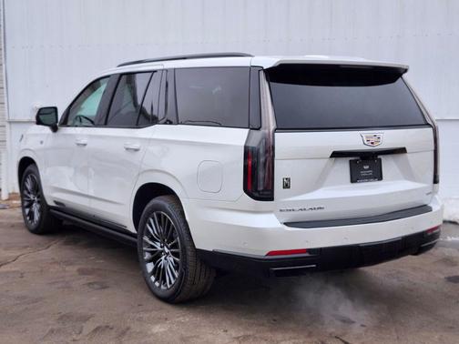 Crystal White Tricoat 2025 Cadillac Escalade Sport Platinum