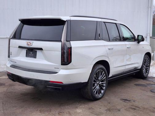 Crystal White Tricoat 2025 Cadillac Escalade Sport Platinum